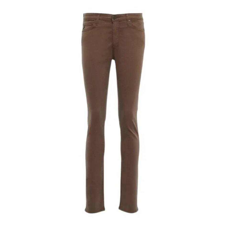 AG Adriano Goldschmied The Prima Cigarette Leg Brown Jeans - 31R